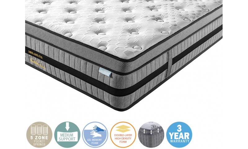 DREAMLITE DOUBLE MATTRESS WITH PILLOW TOP